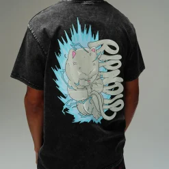 Ripndip Womens|Womens<Strong Nerm Baby Tee (Black Wash)