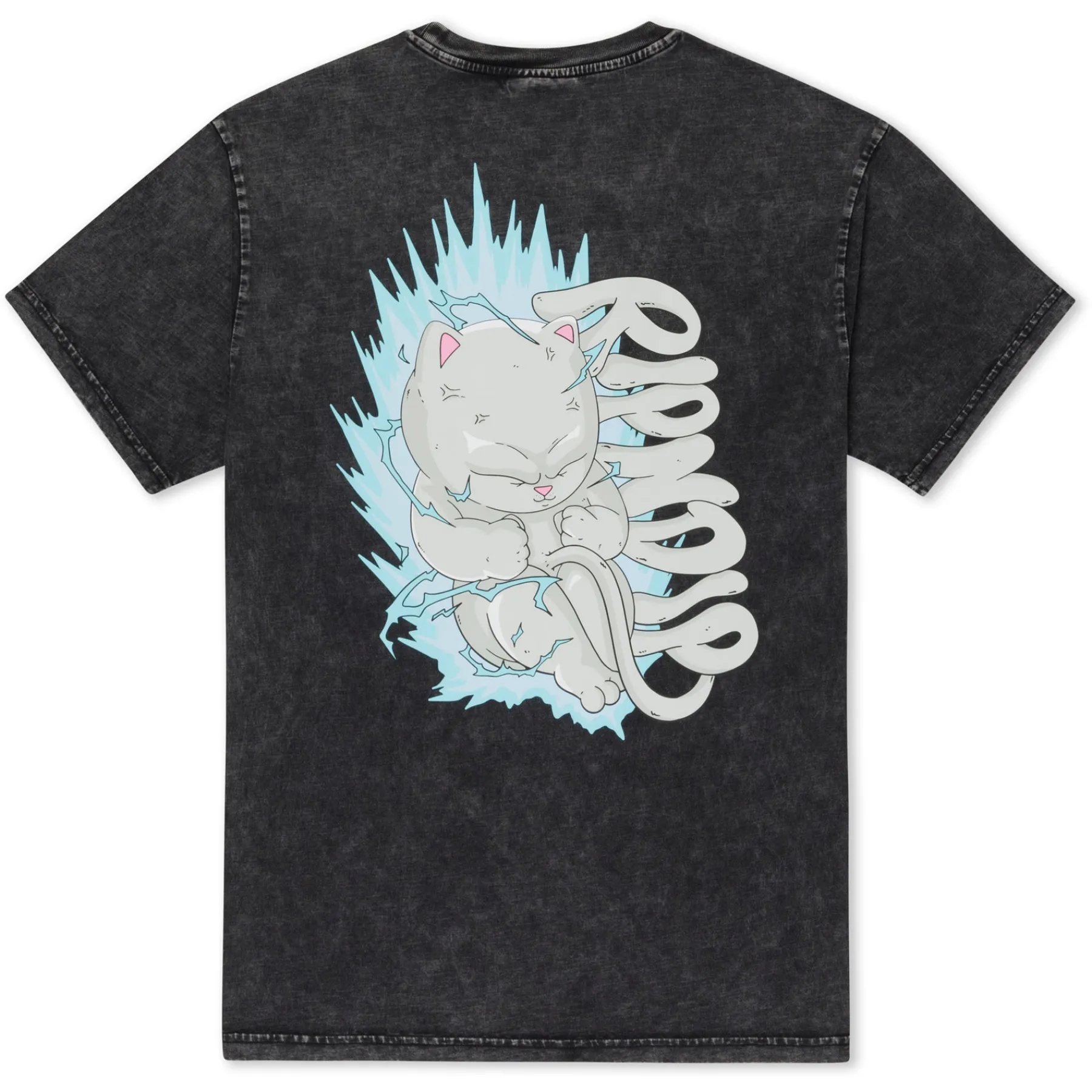 Ripndip Womens|Womens<Strong Nerm Baby Tee (Black Wash)