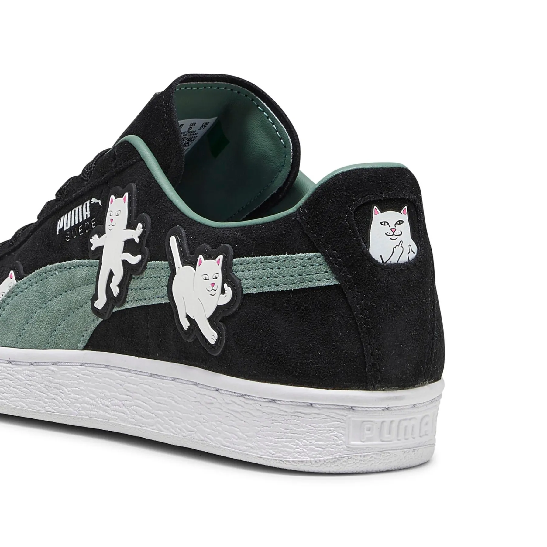 Ripndip Shoes<Suede (Puma Black Eucalyptus)