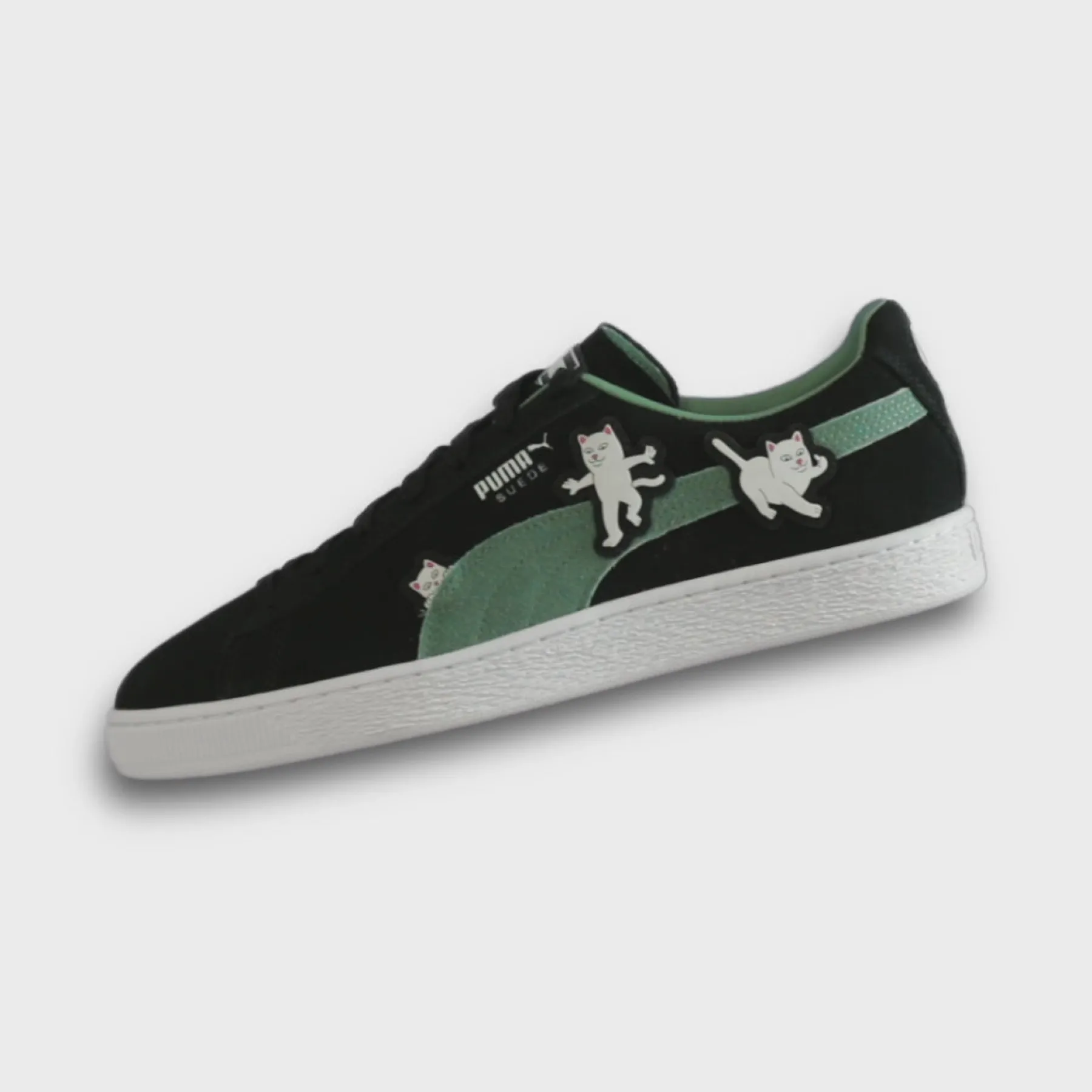Ripndip Shoes<Suede (Puma Black Eucalyptus)