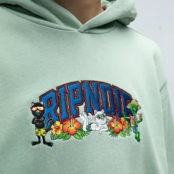 Ripndip Hoodies / Crewnecks<Summer Friends Hoodie (Sage)