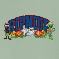 Ripndip Hoodies / Crewnecks<Summer Friends Hoodie (Sage)