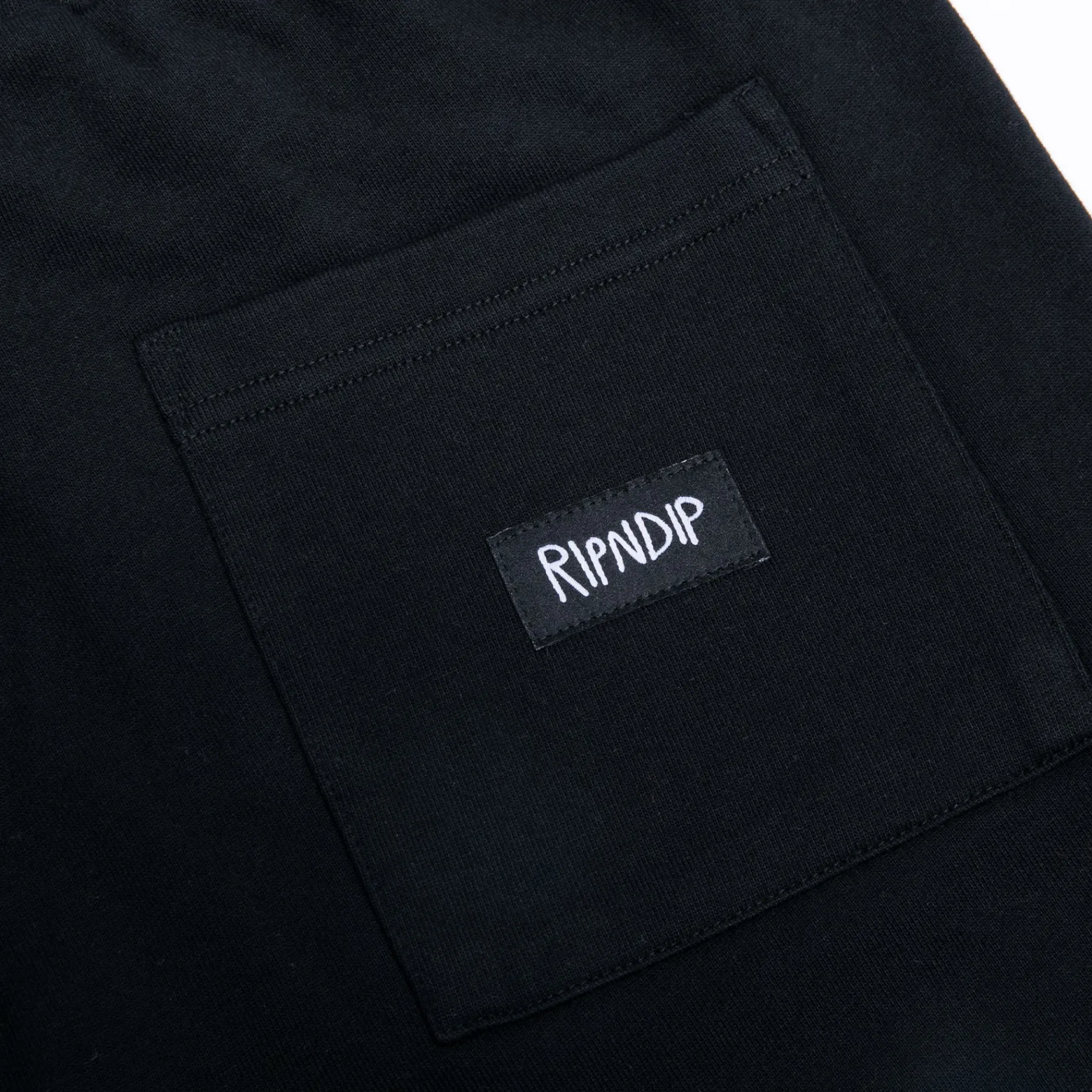 Ripndip Sweats|Shorts<Summer Revenge Rhinestone Sweatshorts (Black)
