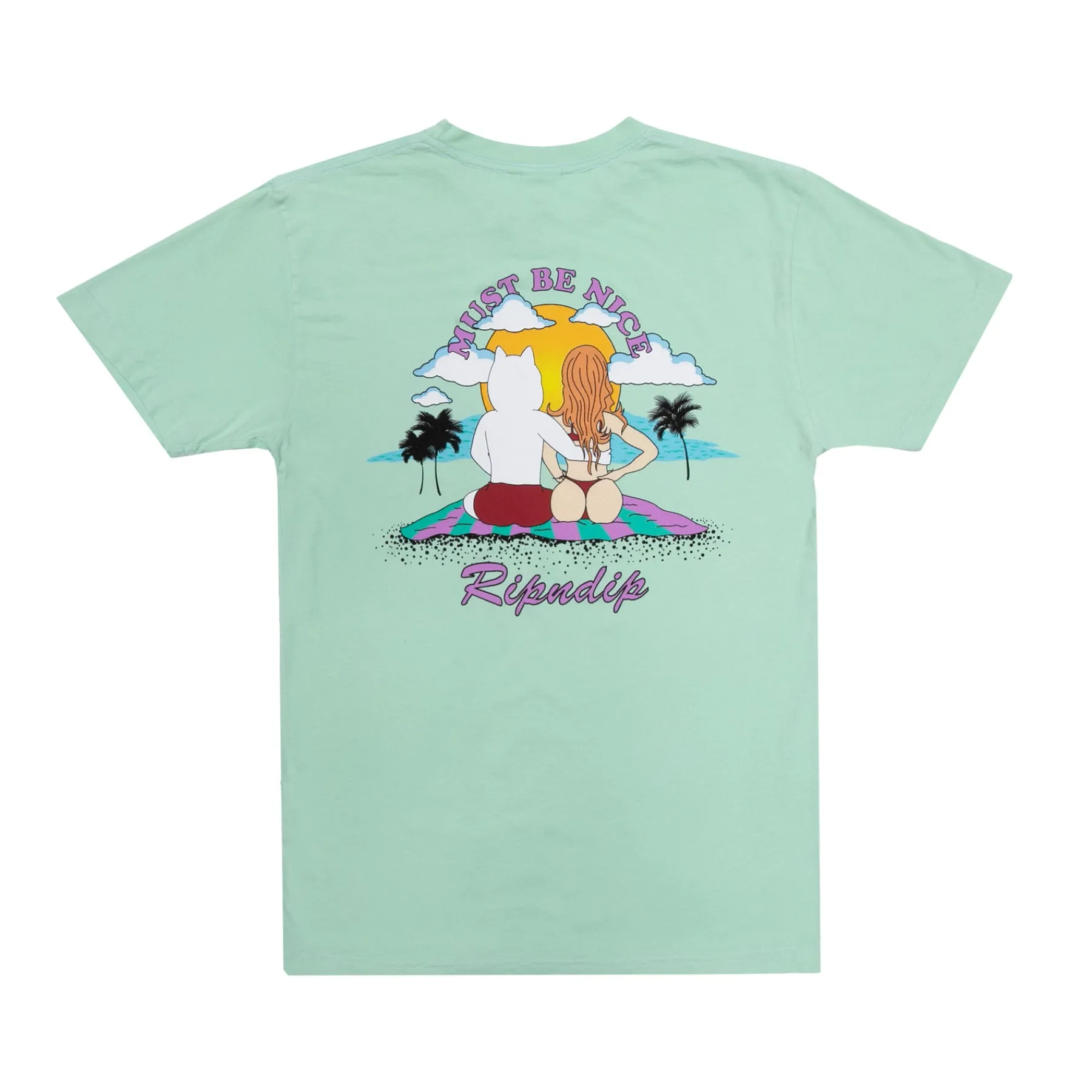 Ripndip Short Sleeve Tees|Stocking Stuffers<Suns Out Buns Out Tee (Mint)