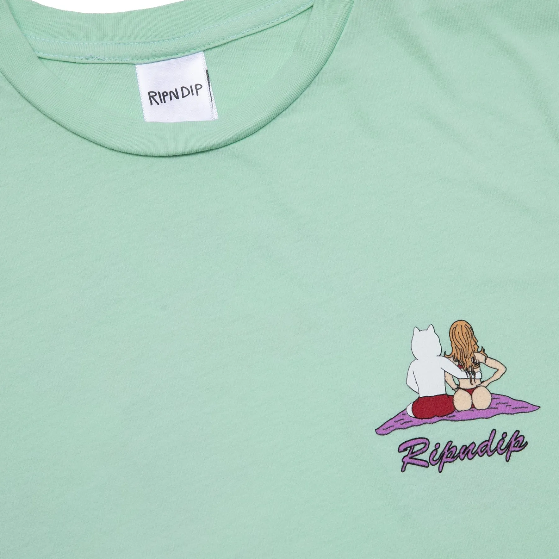 Ripndip Short Sleeve Tees|Stocking Stuffers<Suns Out Buns Out Tee (Mint)