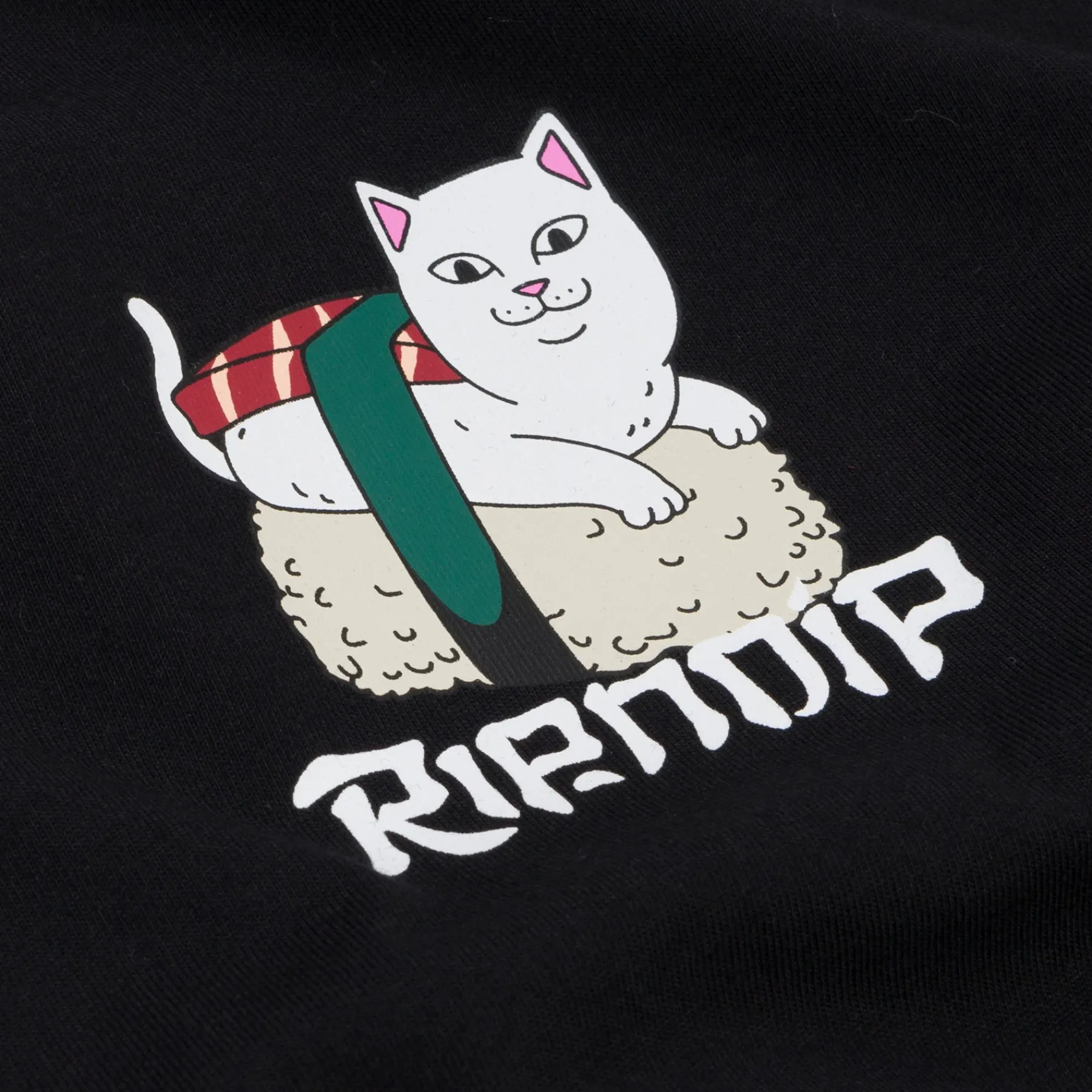 Ripndip Short Sleeve Tees<Sushi Nerm Tee (Black)