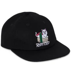 Ripndip Strapbacks / Snapbacks|Stocking Stuffers<Sushi Nerm Wool Strapback (Black)