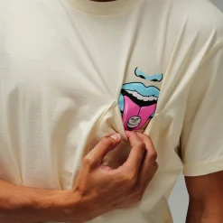 Ripndip Short Sleeve Tees<Take Your Meds Pocket Tee (Natural)