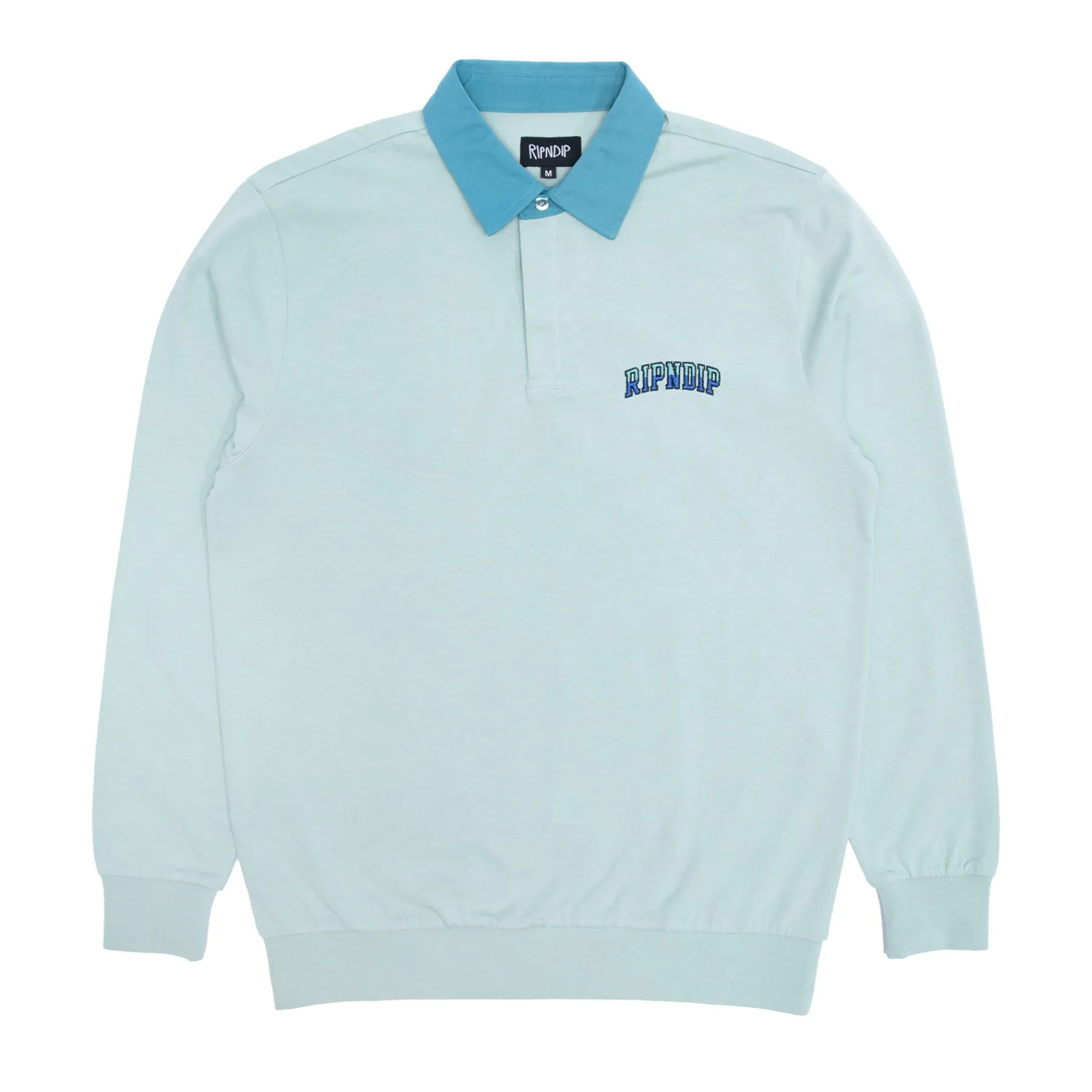 Ripndip Knits / Sweaters|Stocking Stuffers<Team Spirit Long Sleeve Rugby (Sage)