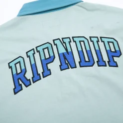 Ripndip Knits / Sweaters|Stocking Stuffers<Team Spirit Long Sleeve Rugby (Sage)