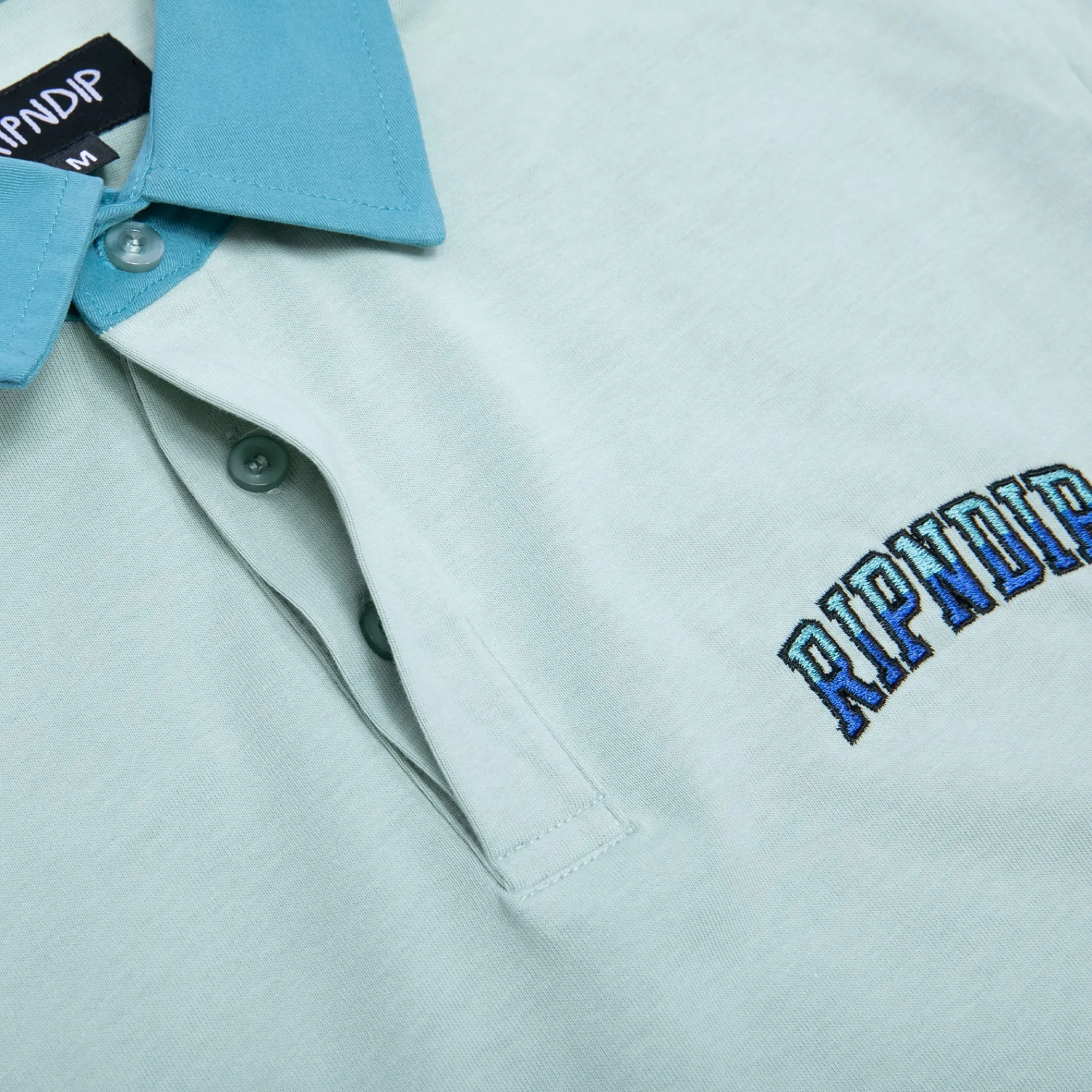 Ripndip Knits / Sweaters|Stocking Stuffers<Team Spirit Long Sleeve Rugby (Sage)