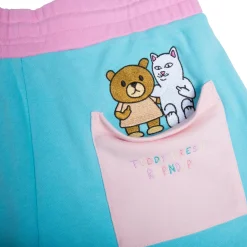Ripndip Sweats|Shorts<Teddy Fresh BFF Sweat Shorts (Multi)