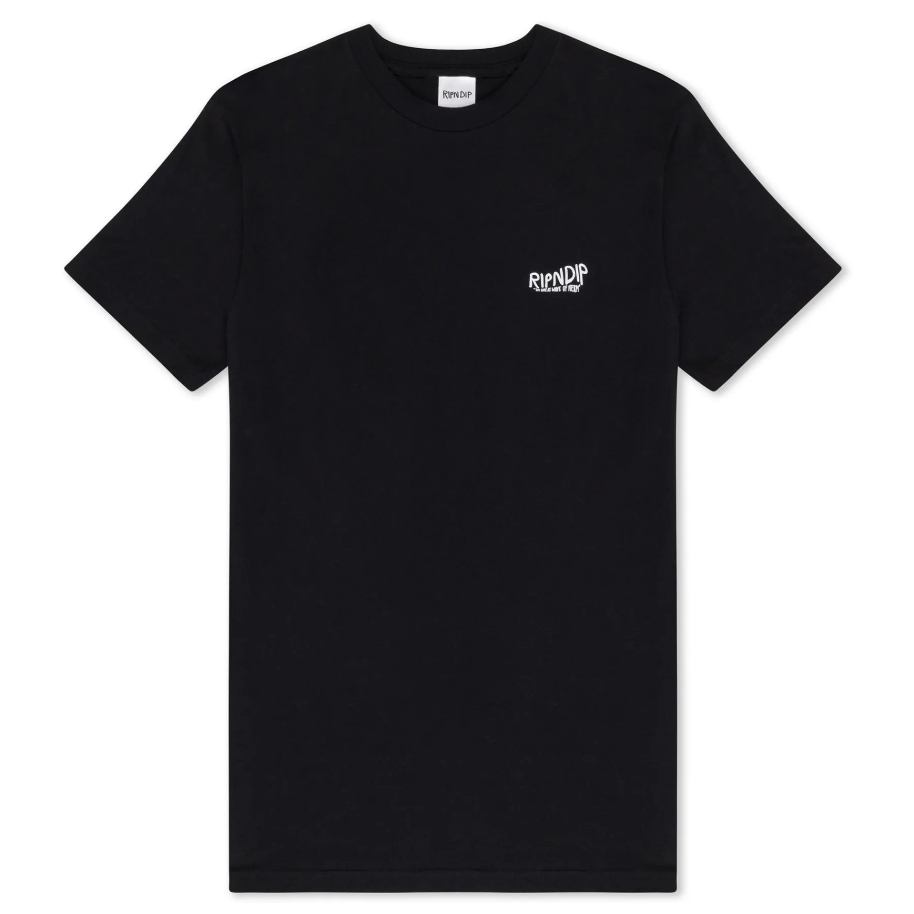 Ripndip Short Sleeve Tees<The Great Wave Of Nerm Tee (Black)