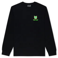 Ripndip Long Sleeve Tees|Stocking Stuffers<Thermal Nermal Long Sleeve (Black)