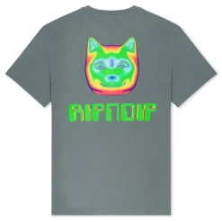 Ripndip Short Sleeve Tees|Stocking Stuffers<Thermal Nermal Tee (Charcoal)