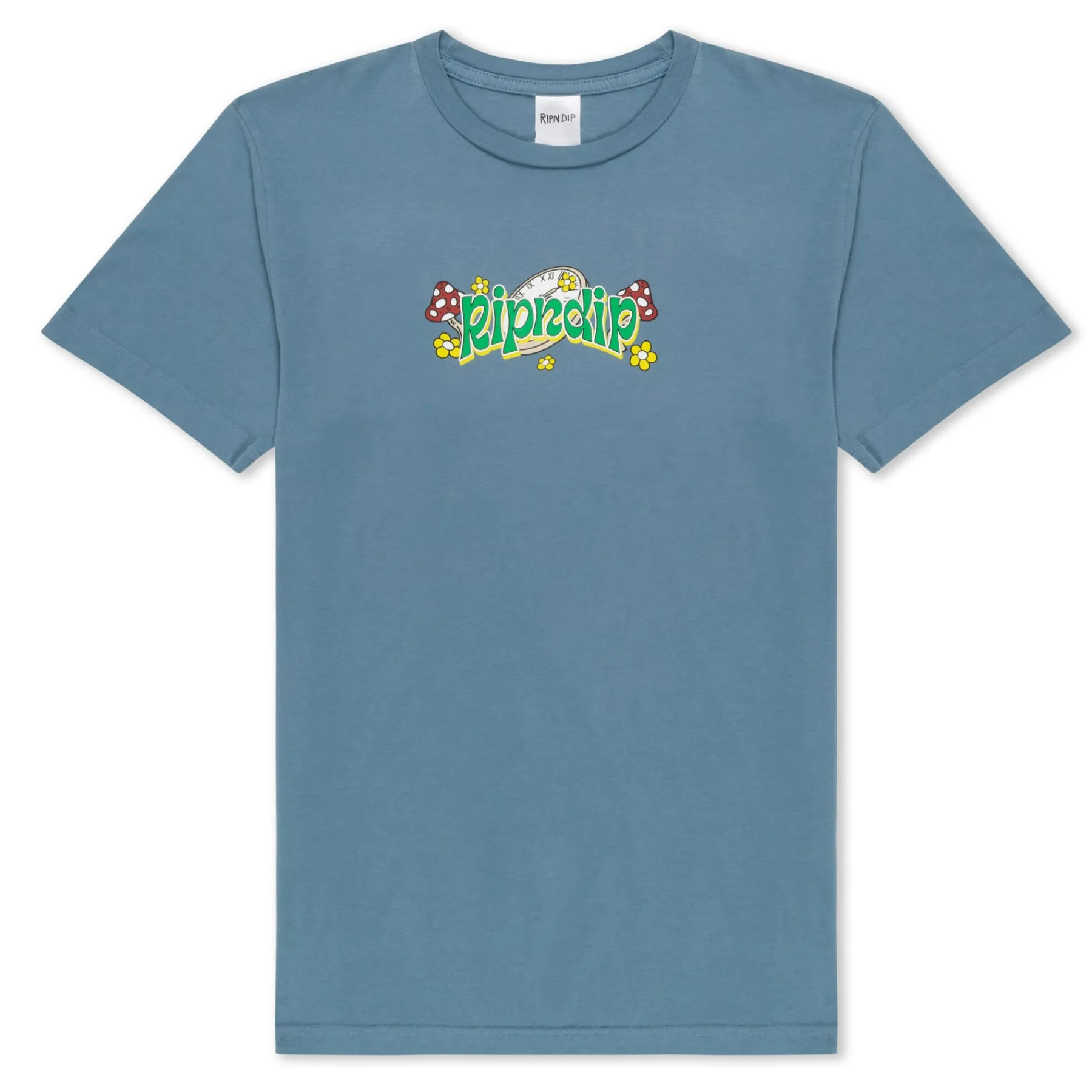 Ripndip Short Sleeve Tees|Womens<Time Turner Boyfriend Tee (Slate)