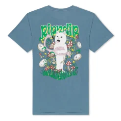 Ripndip Short Sleeve Tees|Womens<Time Turner Boyfriend Tee (Slate)