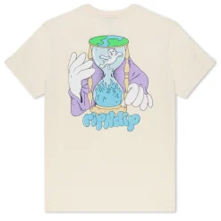 Ripndip Short Sleeve Tees<Time Turner Tee (Natural )