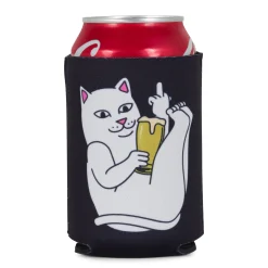 Ripndip Stocking Stuffers|Home Goods<Tippy Nerm Beer Koozie (Black)