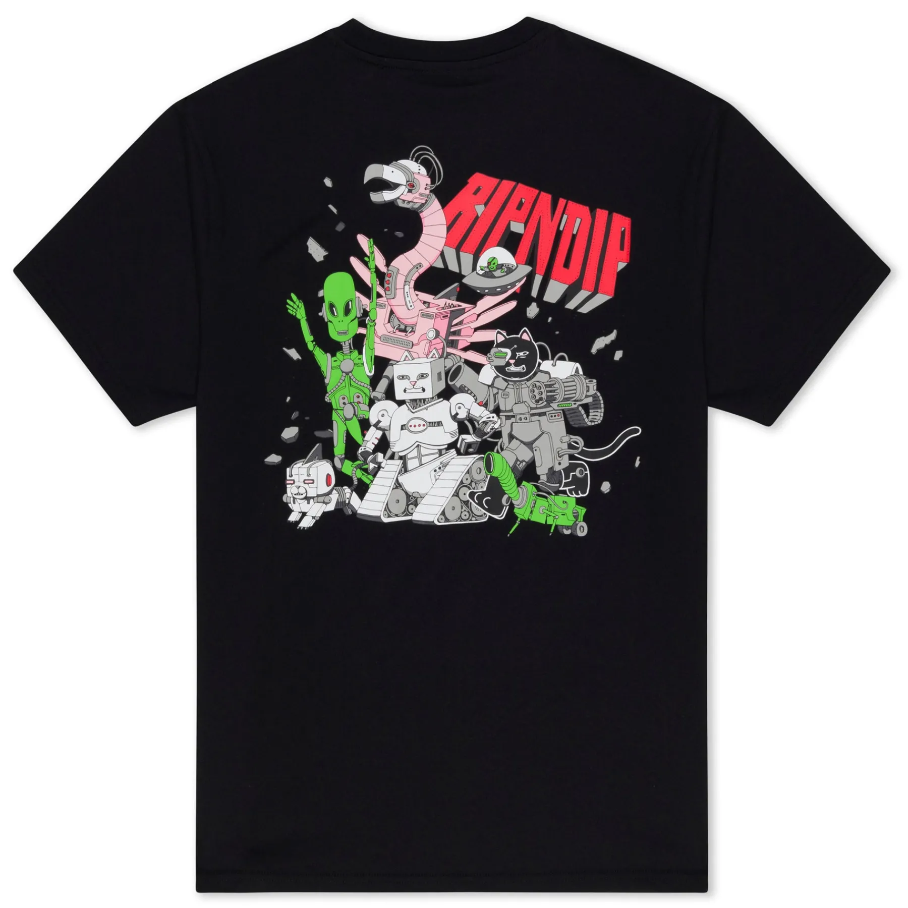 Ripndip Short Sleeve Tees<Tomorrowland Tee (Black)