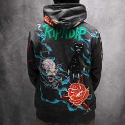 Ripndip Hoodies / Crewnecks<Travis Hoodie (Charcoal)