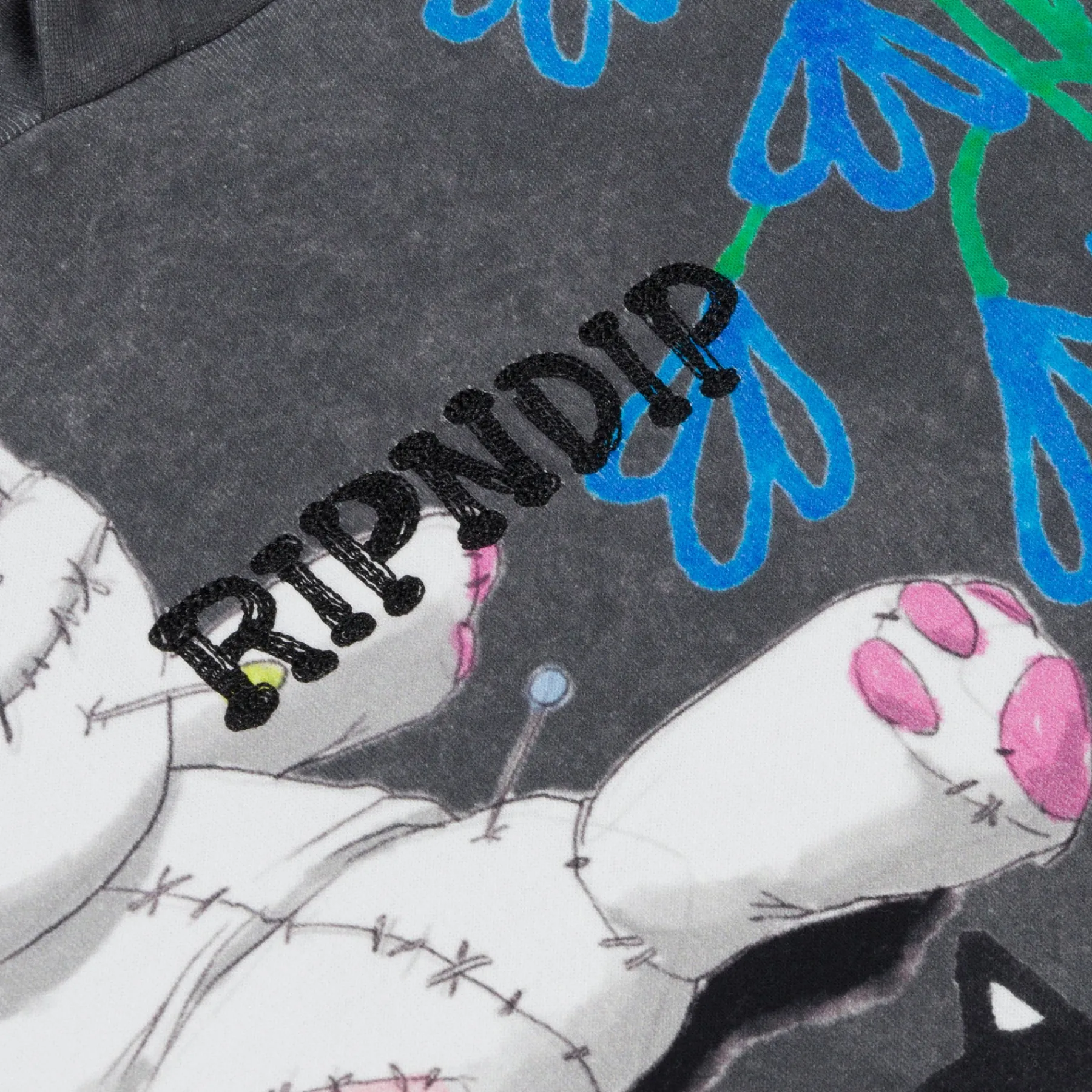 Ripndip Hoodies / Crewnecks<Travis Hoodie (Charcoal)
