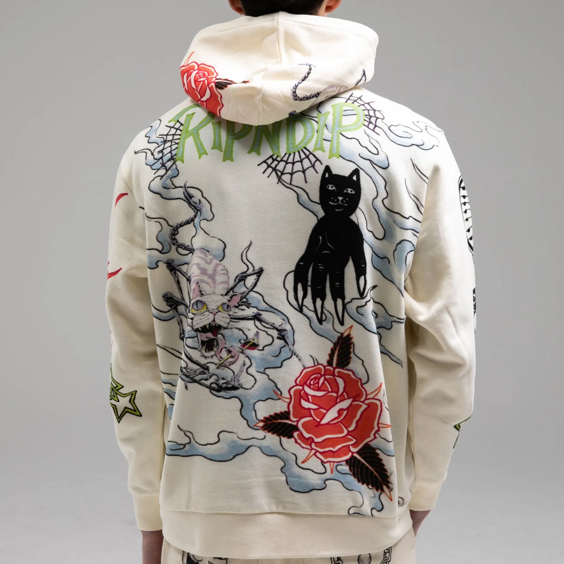 Ripndip Hoodies / Crewnecks<Travis Hoodie (Off White)