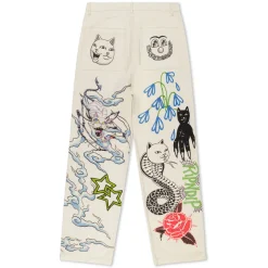 Ripndip Pants<Travis Pants (Off White)