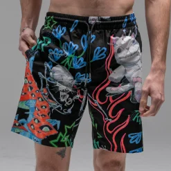 Ripndip Shorts|Swim Shorts<Travis Swim Shorts (Black)