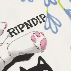 Ripndip Short Sleeve Tees<Travis Tee (Off White)