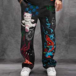 Ripndip Pants<Travis Wide Leg Pants (Charcoal)