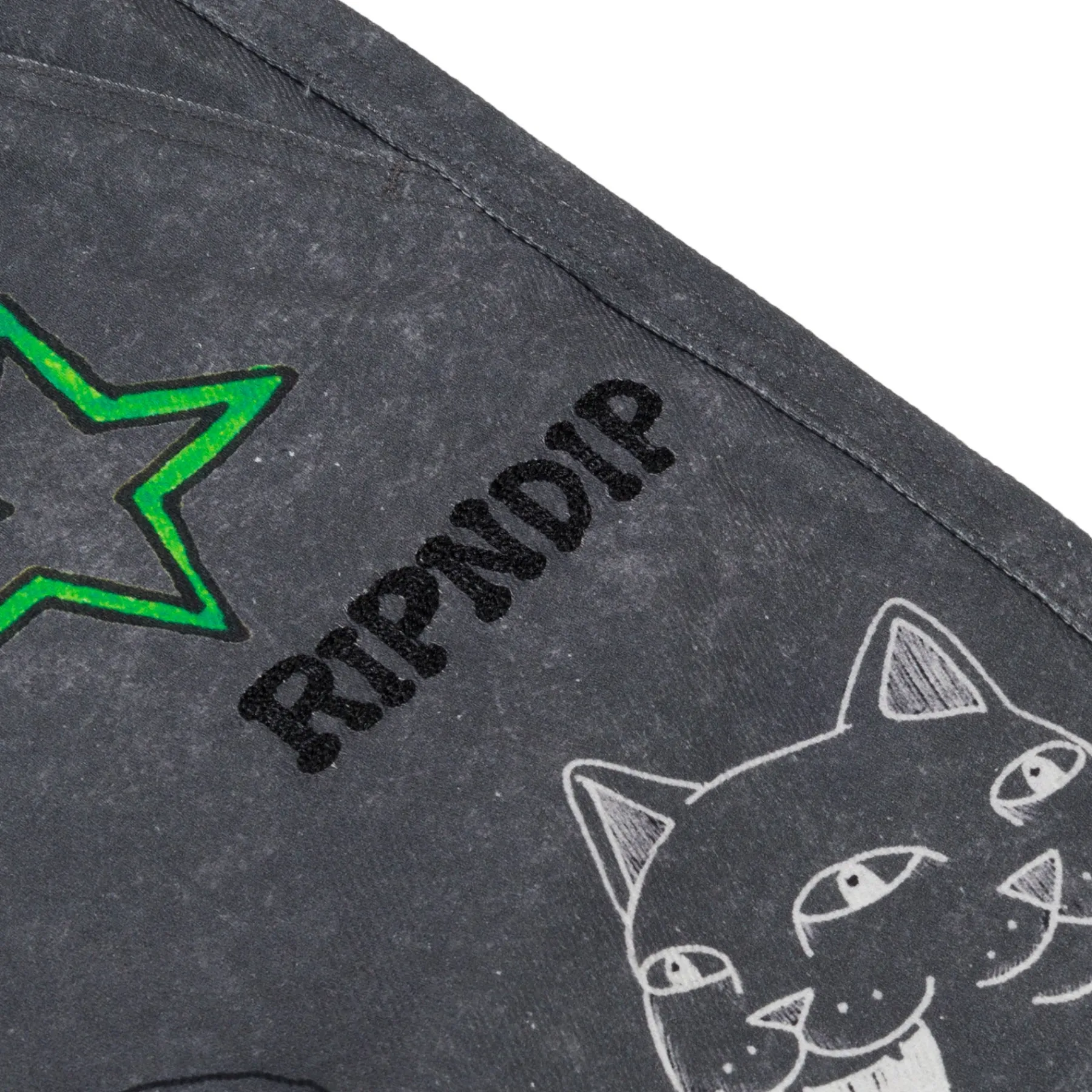 Ripndip Pants<Travis Wide Leg Pants (Charcoal)