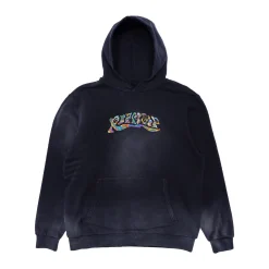Ripndip Hoodies / Crewnecks<Tribe Embroidered Hoodie (Faded Black)