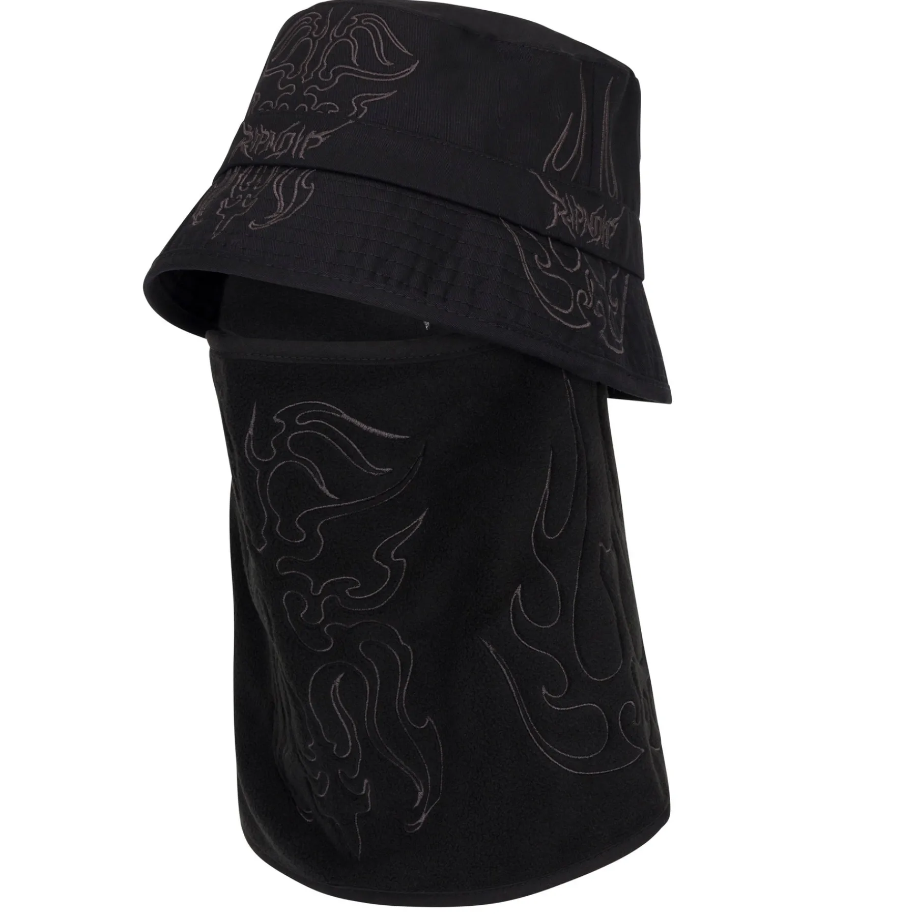 Ripndip Buckets|Face Masks<Volt Face Mask Bucket Hat (Black)