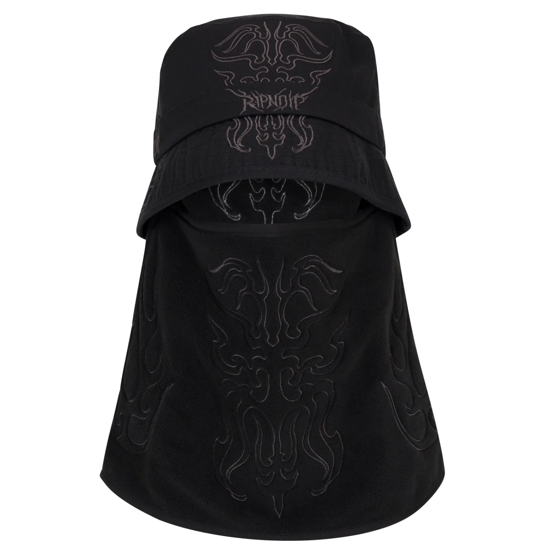 Ripndip Buckets|Face Masks<Volt Face Mask Bucket Hat (Black)