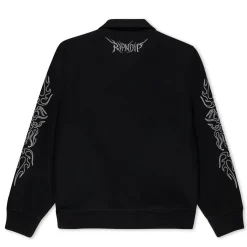 Ripndip Jackets<Volt Varsity Jacket (Black)