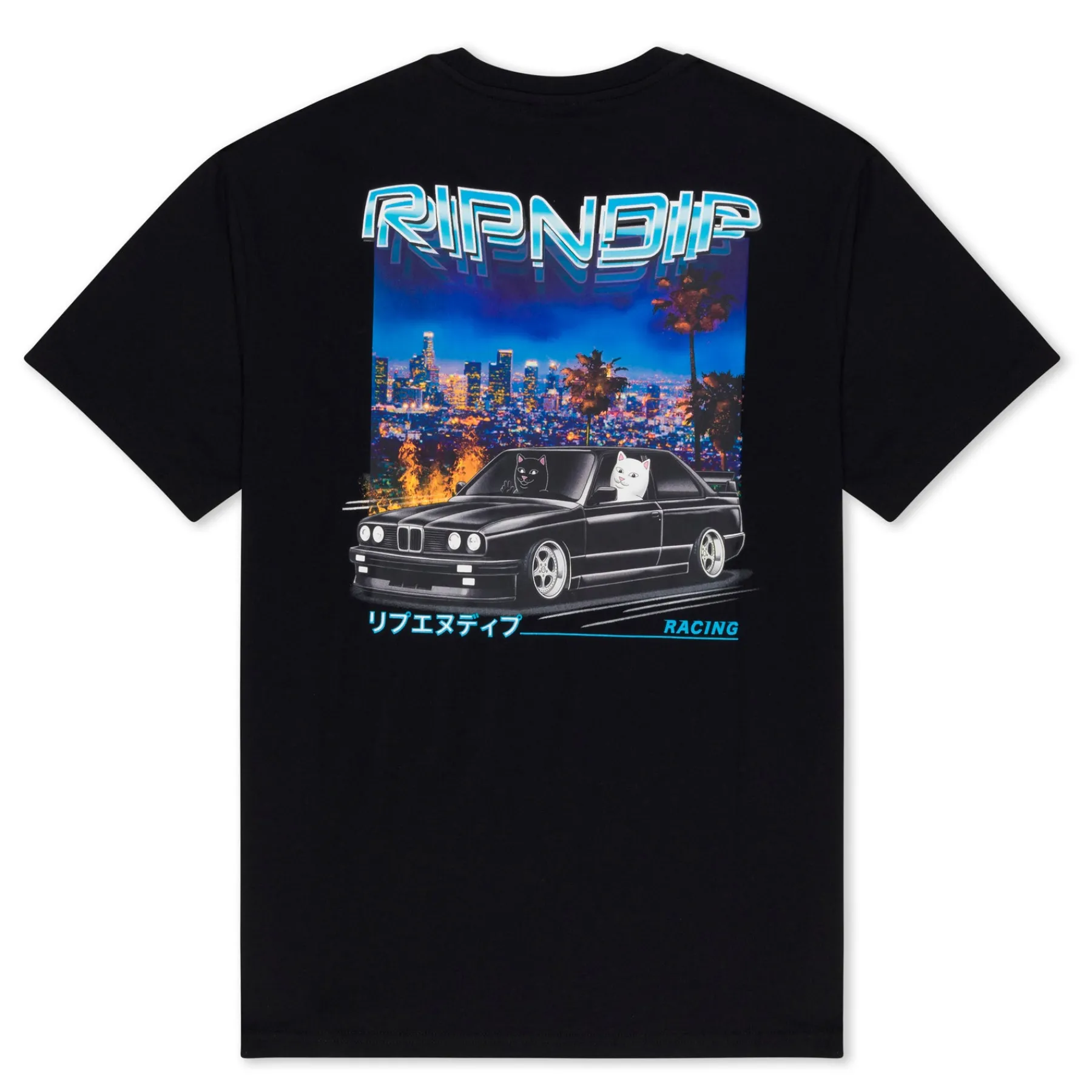 Ripndip Short Sleeve Tees<Vroom Vroom Tee (Black)