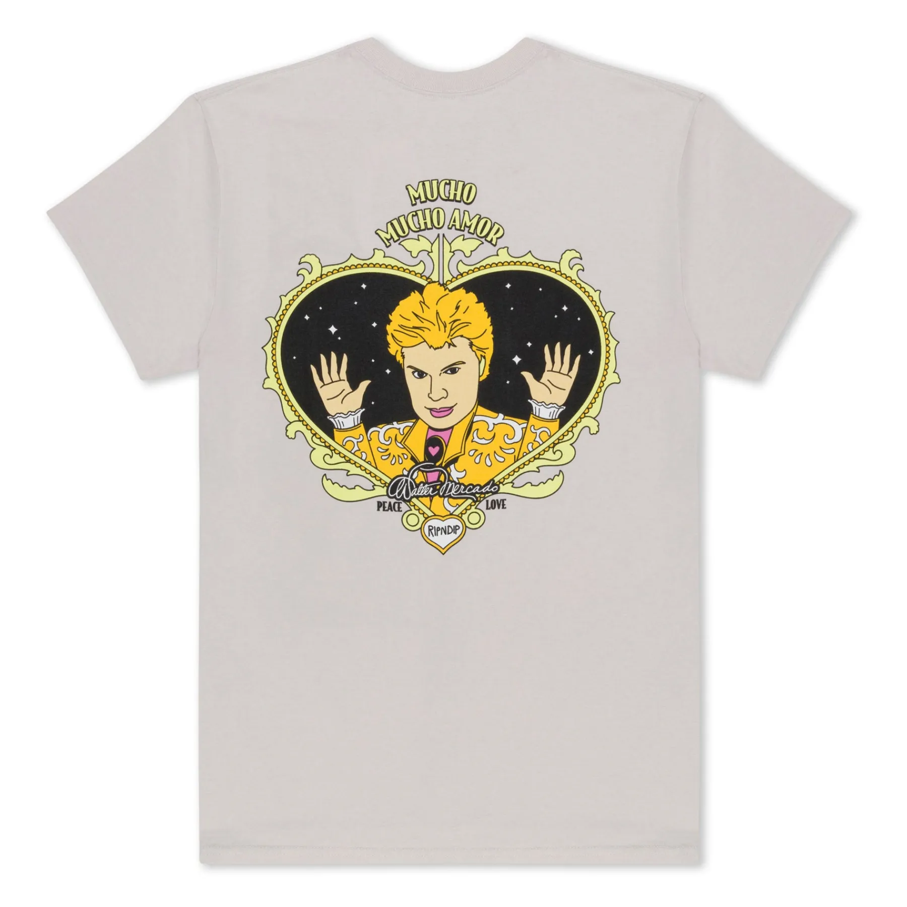 Ripndip Short Sleeve Tees<Walter Amor Tee (Grey)