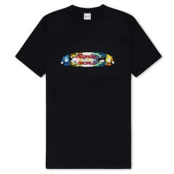 Ripndip Short Sleeve Tees|Stocking Stuffers<Water Nerm Vs Flame Jerm Tee (Vintage Black)