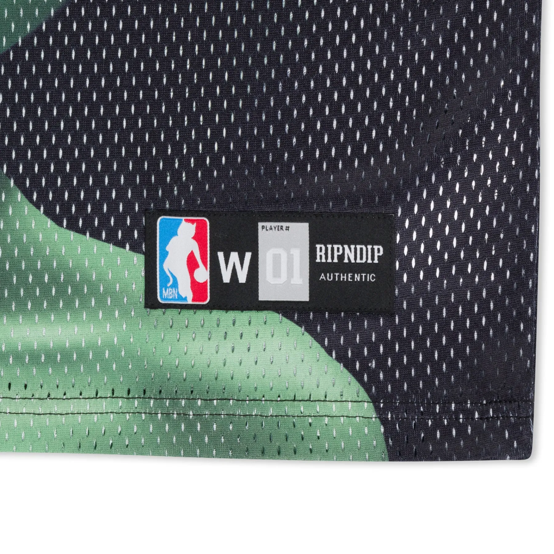 Ripndip Jerseys<We Come In Peace Basketball Jersey (Black)