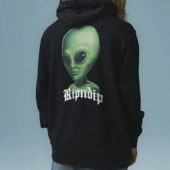 Ripndip Hoodies / Crewnecks<We Come In Peace Hoodie (Black)