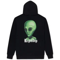 Ripndip Hoodies / Crewnecks<We Come In Peace Hoodie (Black)