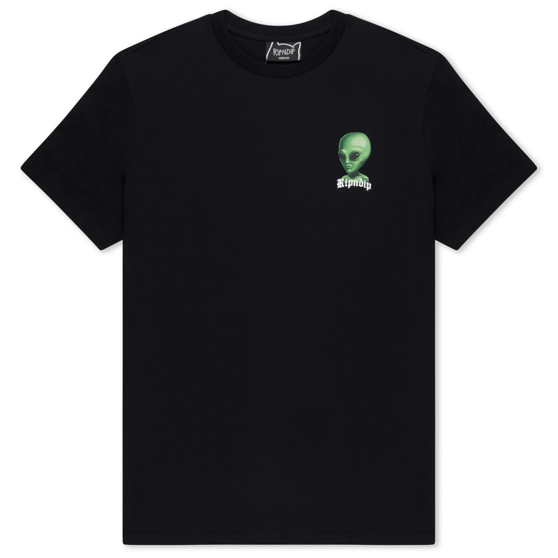 Ripndip Short Sleeve Tees|Stocking Stuffers<We Come In Peace Tee (Black)