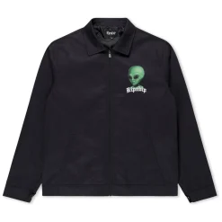 Ripndip Jackets<We Come In Peace Workman Jacket (Black)