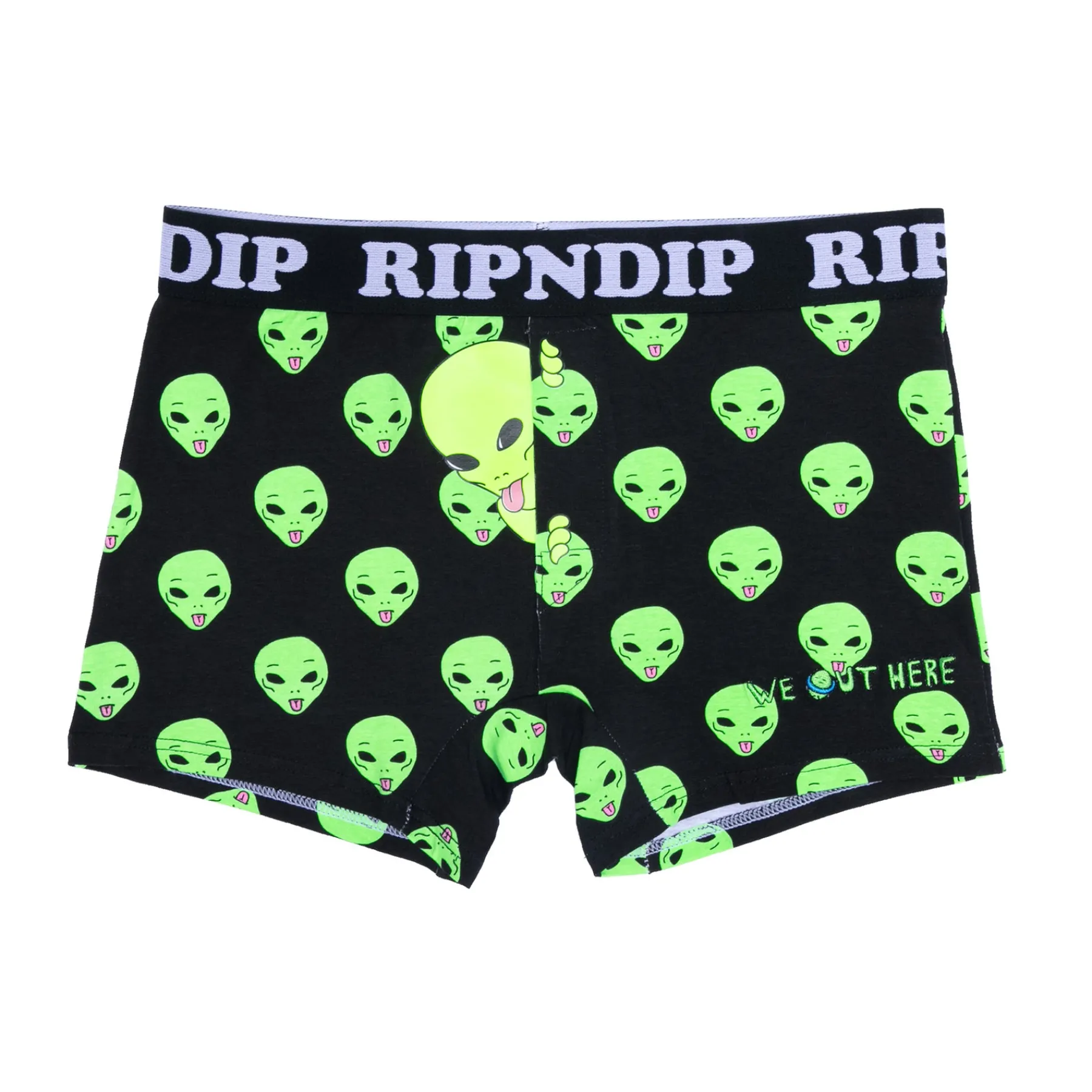 Ripndip Boxers|Womens<We Out Here Boxers (Black)