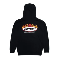 Ripndip Hoodies / Crewnecks<Welcome To Heck Hoodie (Black)