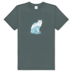 Ripndip Short Sleeve Tees|Stocking Stuffers<Wet Puss Tee (Charcoal)