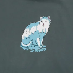 Ripndip Short Sleeve Tees|Stocking Stuffers<Wet Puss Tee (Charcoal)