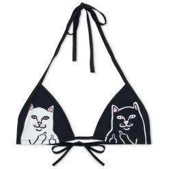 Ripndip Womens|Womens<Whole Gang 2pc Bikini Set (Black)