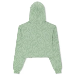 Ripndip Hoodies / Crewnecks|Womens<Wilshire Cropped Hoodie (Pine)
